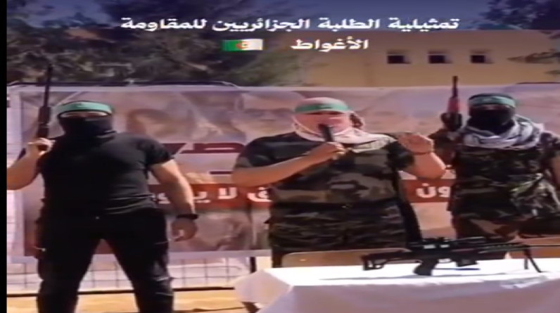 فيديو| طلبة جزائريون يجسّدون بطولات المقاومة تضامناً مع فلسطين